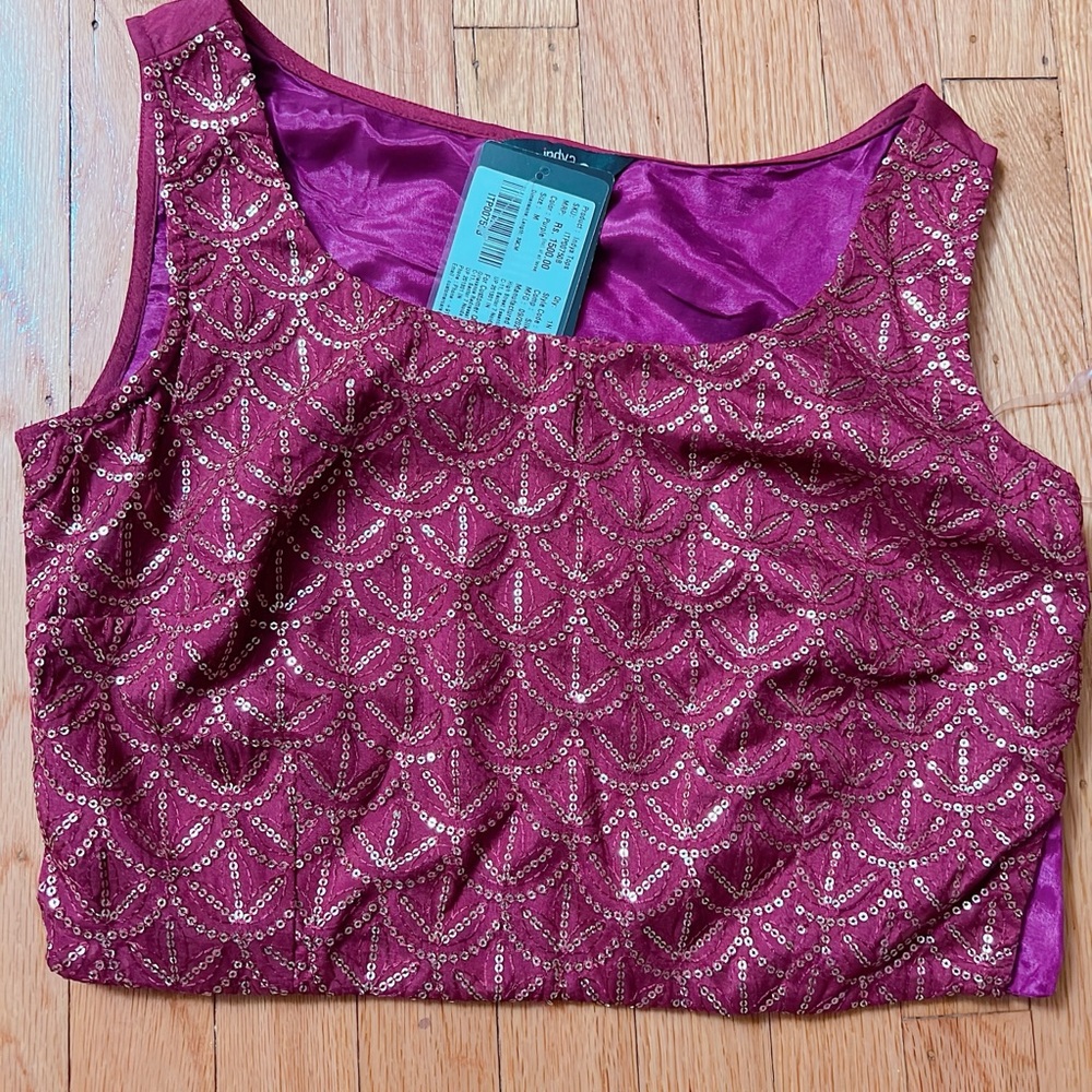 Indian Saree/Lehanga Croptop/Blouse